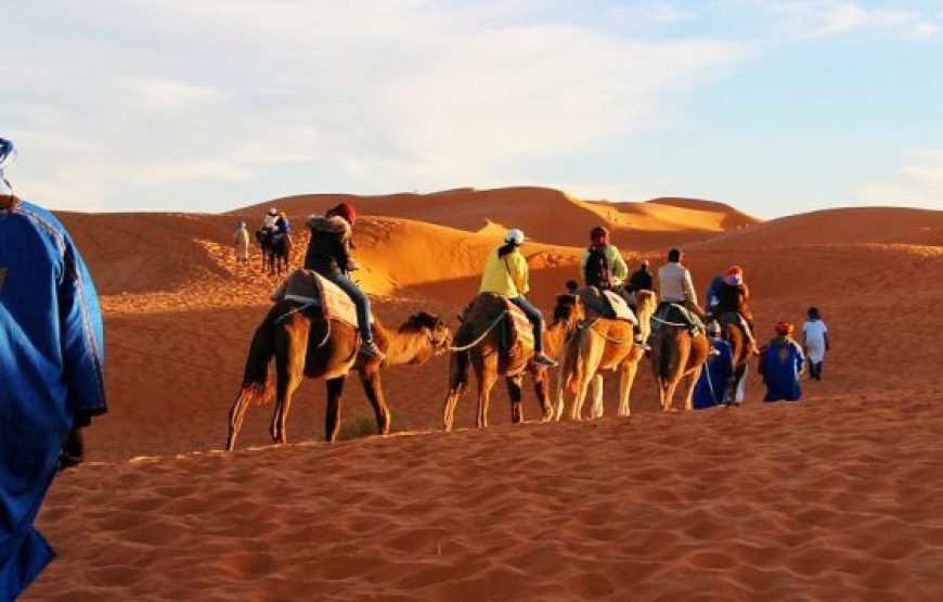 TOUR DI 4 GIORNI DA MARRAKECH AL DESERTO DI MERZOUGA