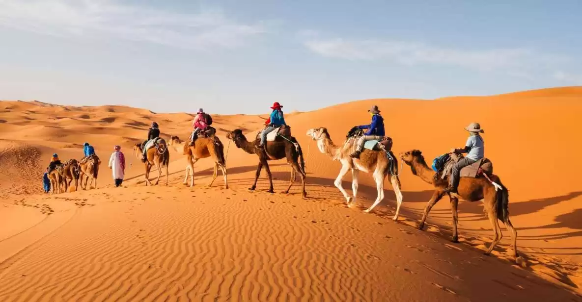 Tour compartido de 3 días por el desierto desde Marrakech